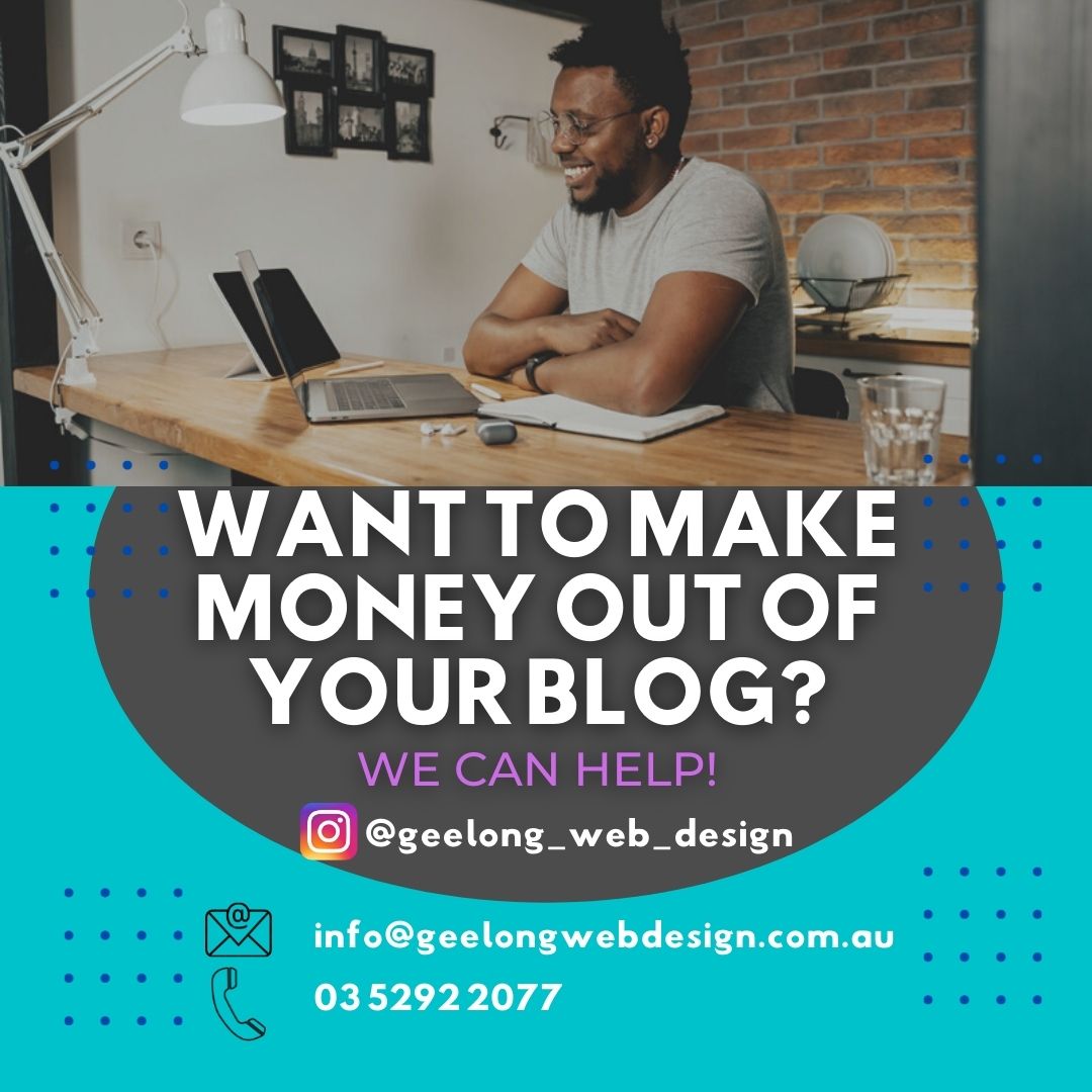Make money out of your blog