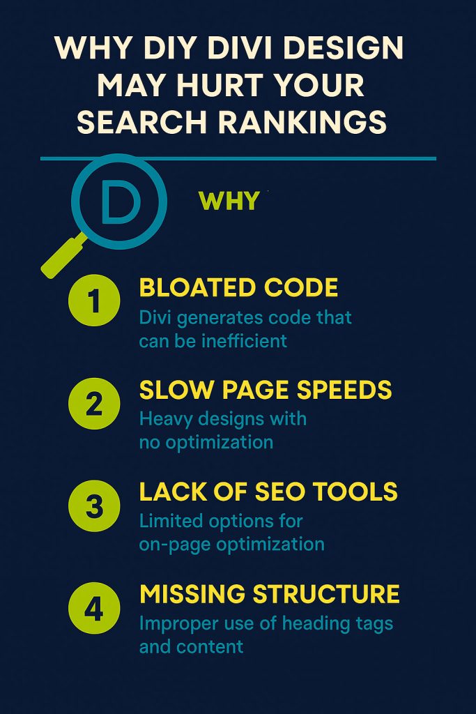 divi builder effects on SEO