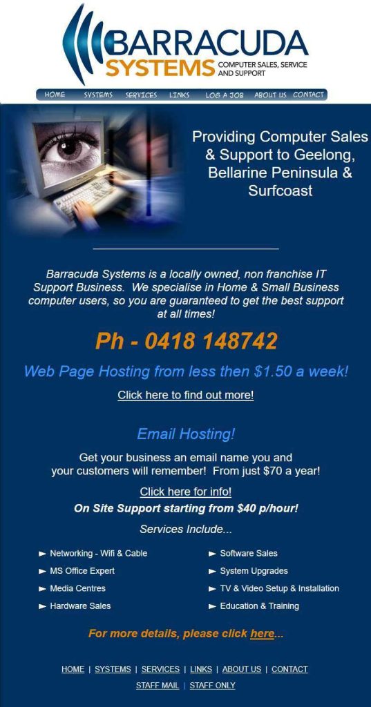 very old website geelong very old website geelong001